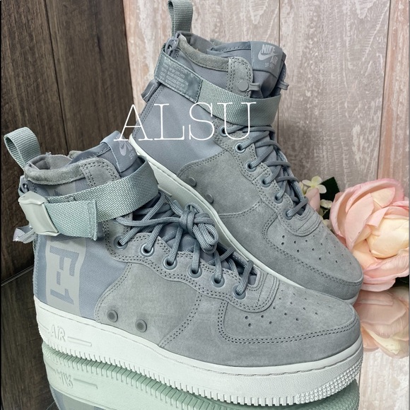 Nike Shoes | Nike Sf Air Force Mid Light Pumice Suede Canvasw ... Nike Shoes | Nike Sf Air Force Mid Light Pumice Suede Canvasw ...